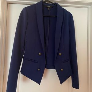 Blue classic blazer.